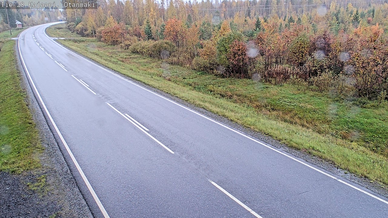 Kelikamerat Kuva Tie 28 Kajaani, Otanmäki, Kajaani, Kainuu
