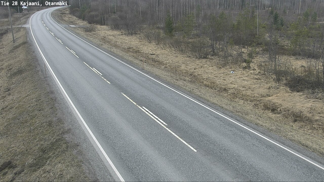 Weather Camera Image Road 28 Kajaani, Otanmäki, Kajaani, Kainuu