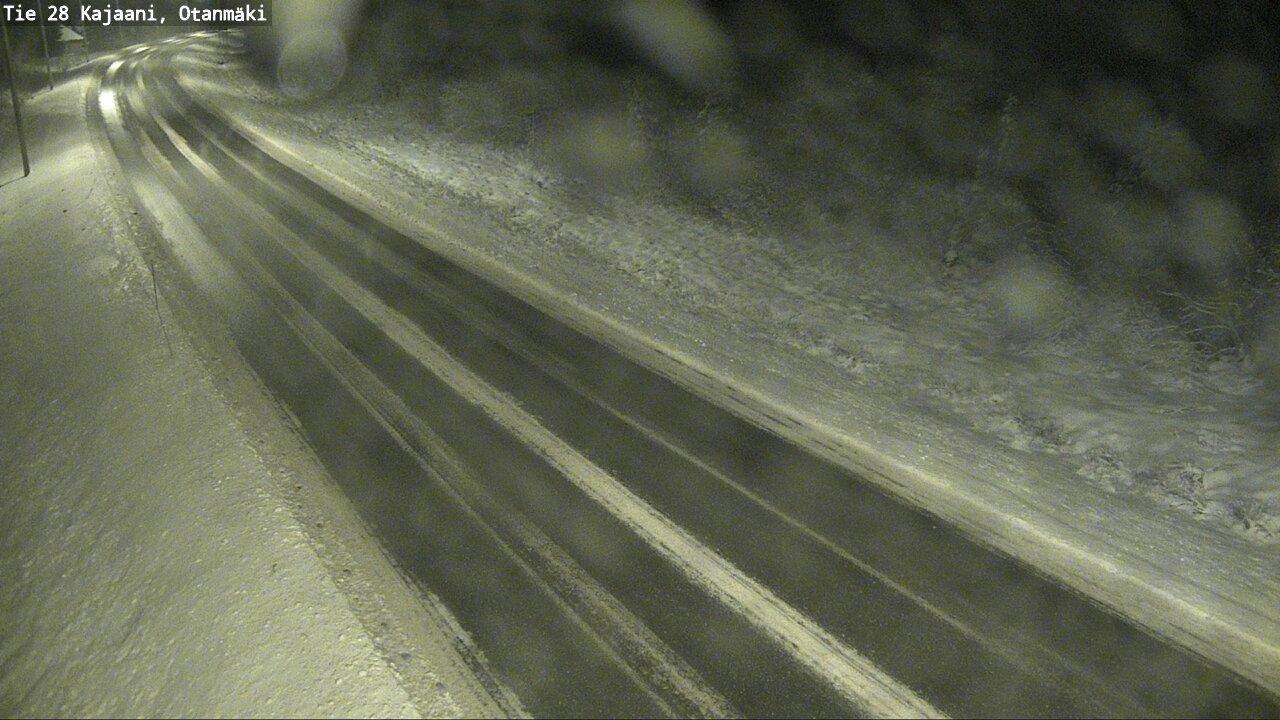 Weather Camera Image Väg 28 Kajana, Otanmäki, Kajaani, Kainuu