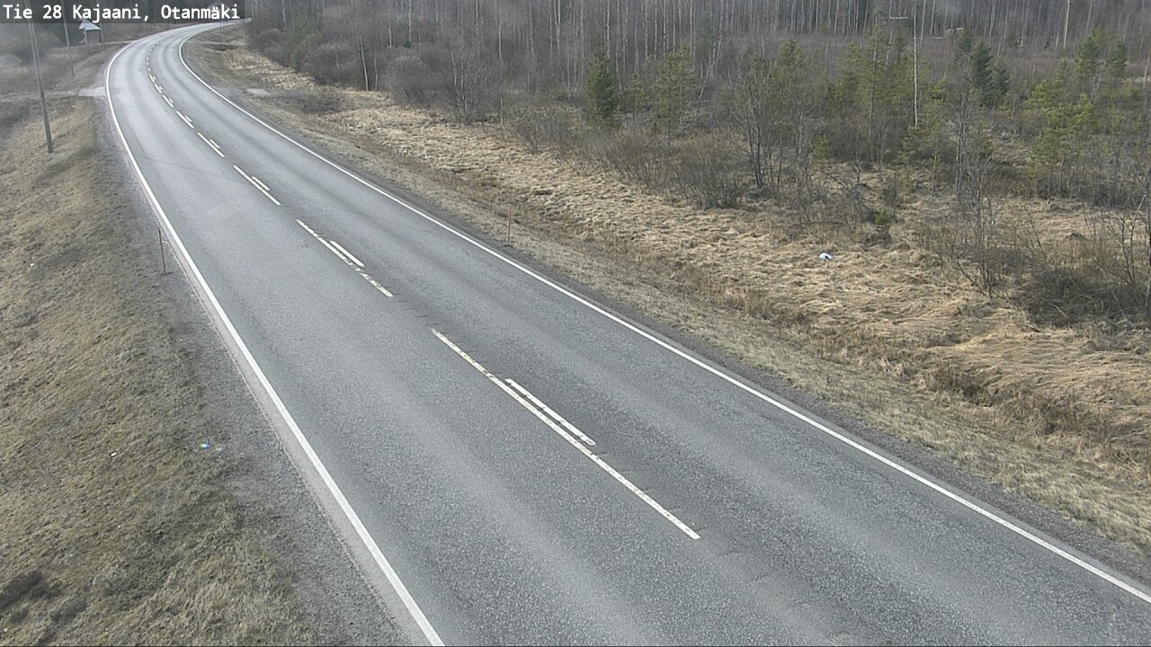 Weather Camera Image Road 28 Kajaani, Otanmäki, Kajaani, Kainuu