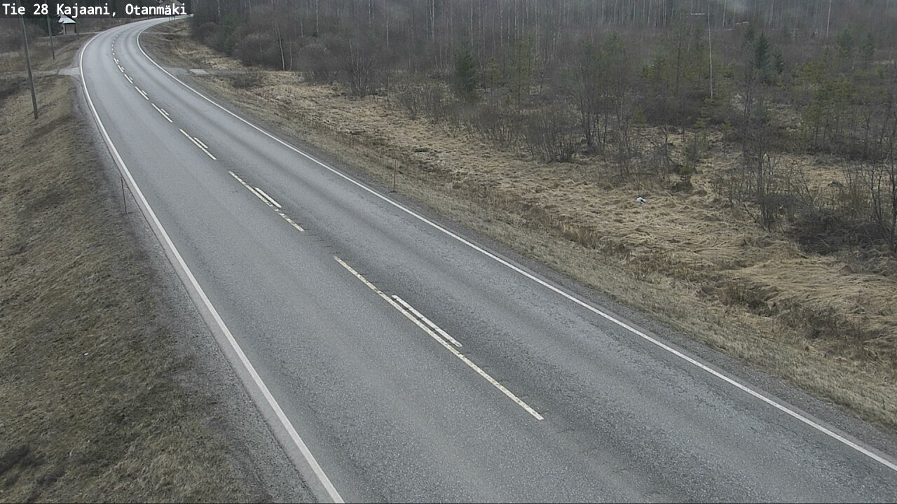 Weather Camera Image Road 28 Kajaani, Otanmäki, Kajaani, Kainuu