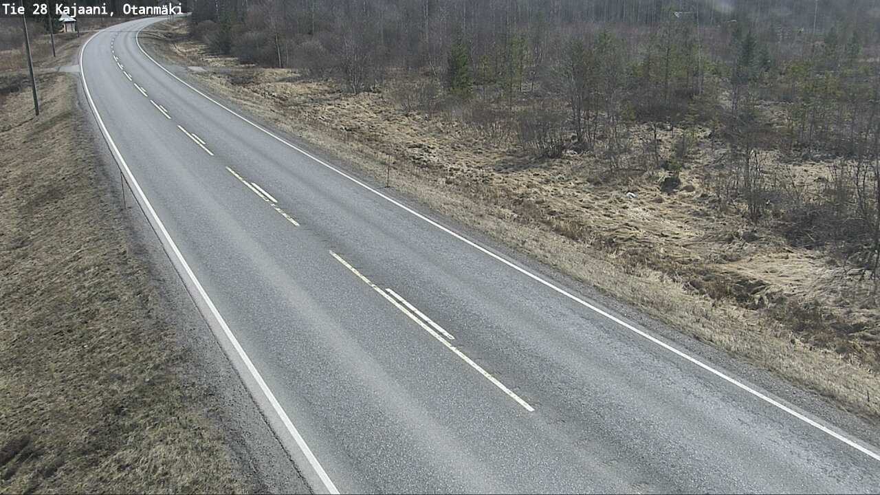 Kelikamerat Kuva Tie 28 Kajaani, Otanmäki, Kajaani, Kainuu