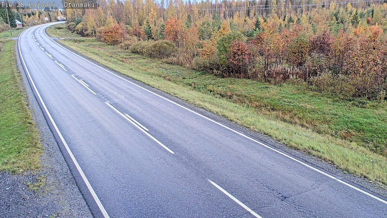 Kelikamerat Kuva Tie 28 Kajaani, Otanmäki, Kajaani, Kainuu