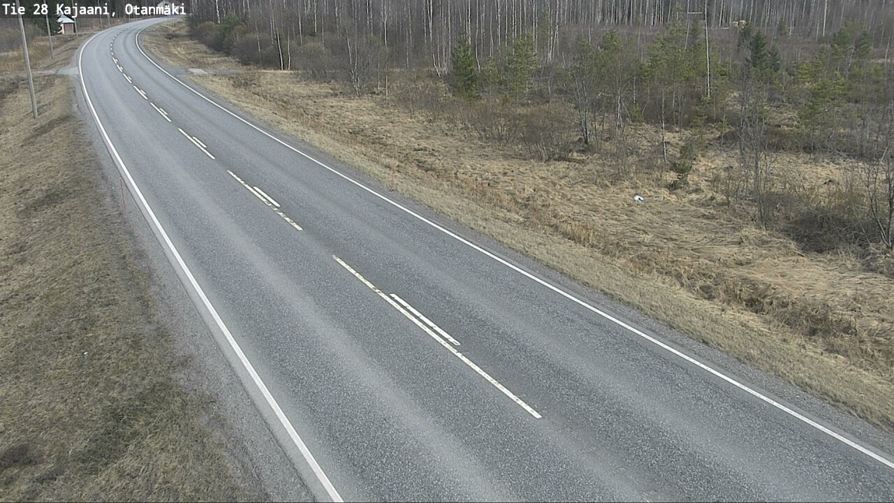 Kelikamerat Kuva Tie 28 Kajaani, Otanmäki, Kajaani, Kainuu