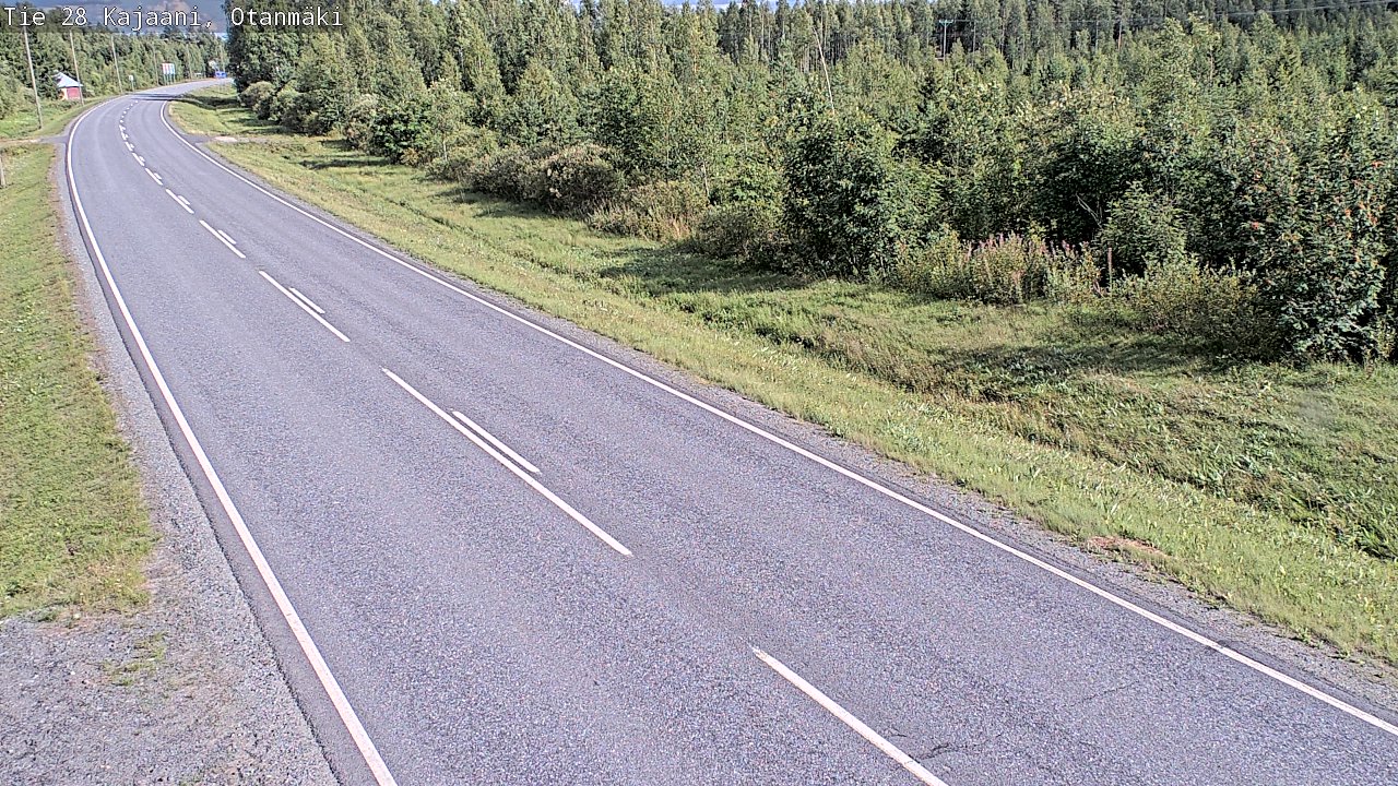 Kelikamerat Kuva Tie 28 Kajaani, Otanmäki, Kajaani, Kainuu
