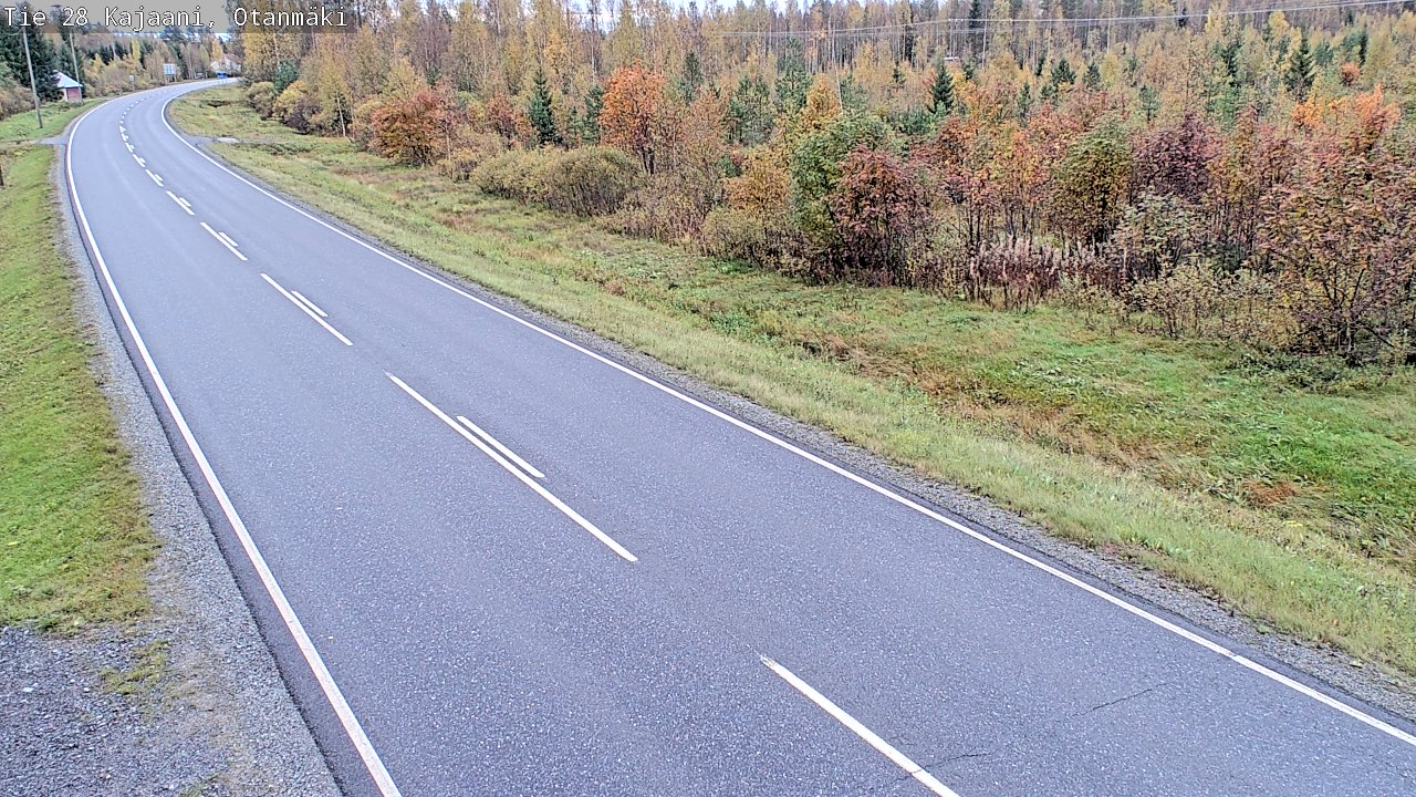 Kelikamerat Kuva Tie 28 Kajaani, Otanmäki, Kajaani, Kainuu