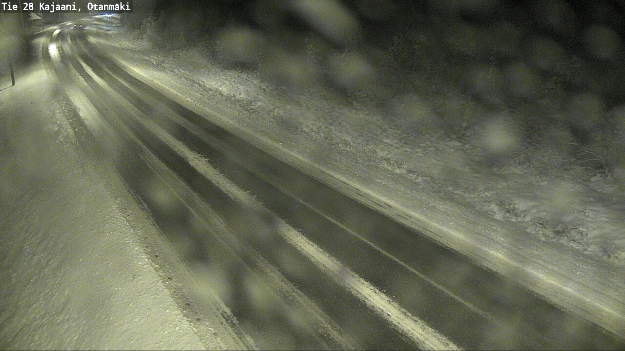 Weather Camera Image Väg 28 Kajana, Otanmäki, Kajaani, Kainuu
