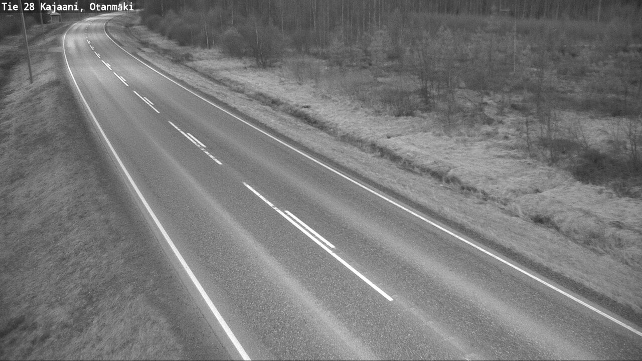 Weather Camera Image Road 28 Kajaani, Otanmäki, Kajaani, Kainuu