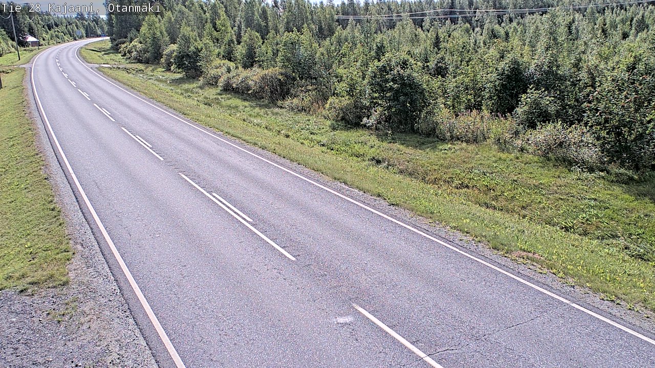Kelikamerat Kuva Tie 28 Kajaani, Otanmäki, Kajaani, Kainuu