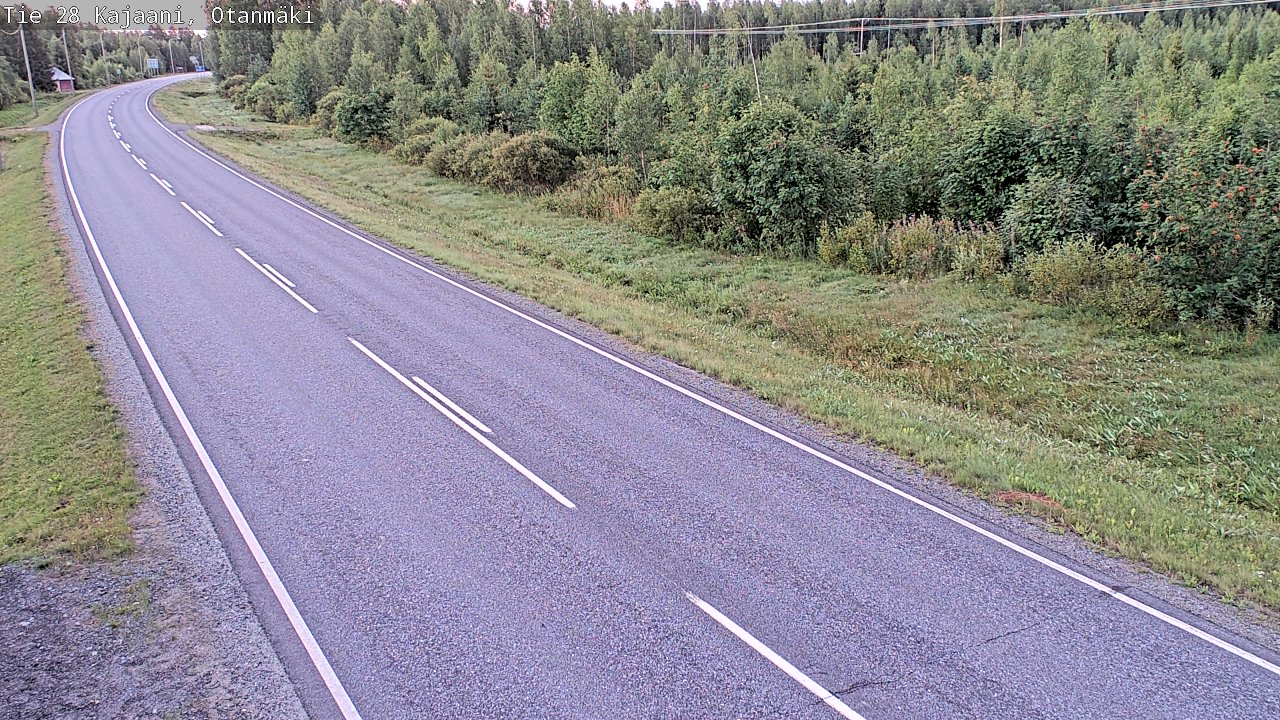 Kelikamerat Kuva Tie 28 Kajaani, Otanmäki, Kajaani, Kainuu