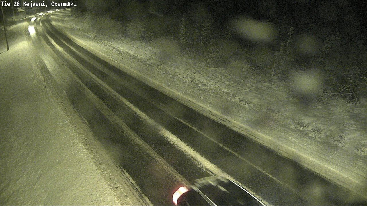 Weather Camera Image Väg 28 Kajana, Otanmäki, Kajaani, Kainuu
