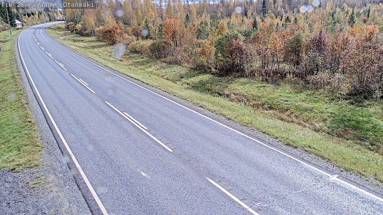 Kelikamerat Kuva Tie 28 Kajaani, Otanmäki, Kajaani, Kainuu