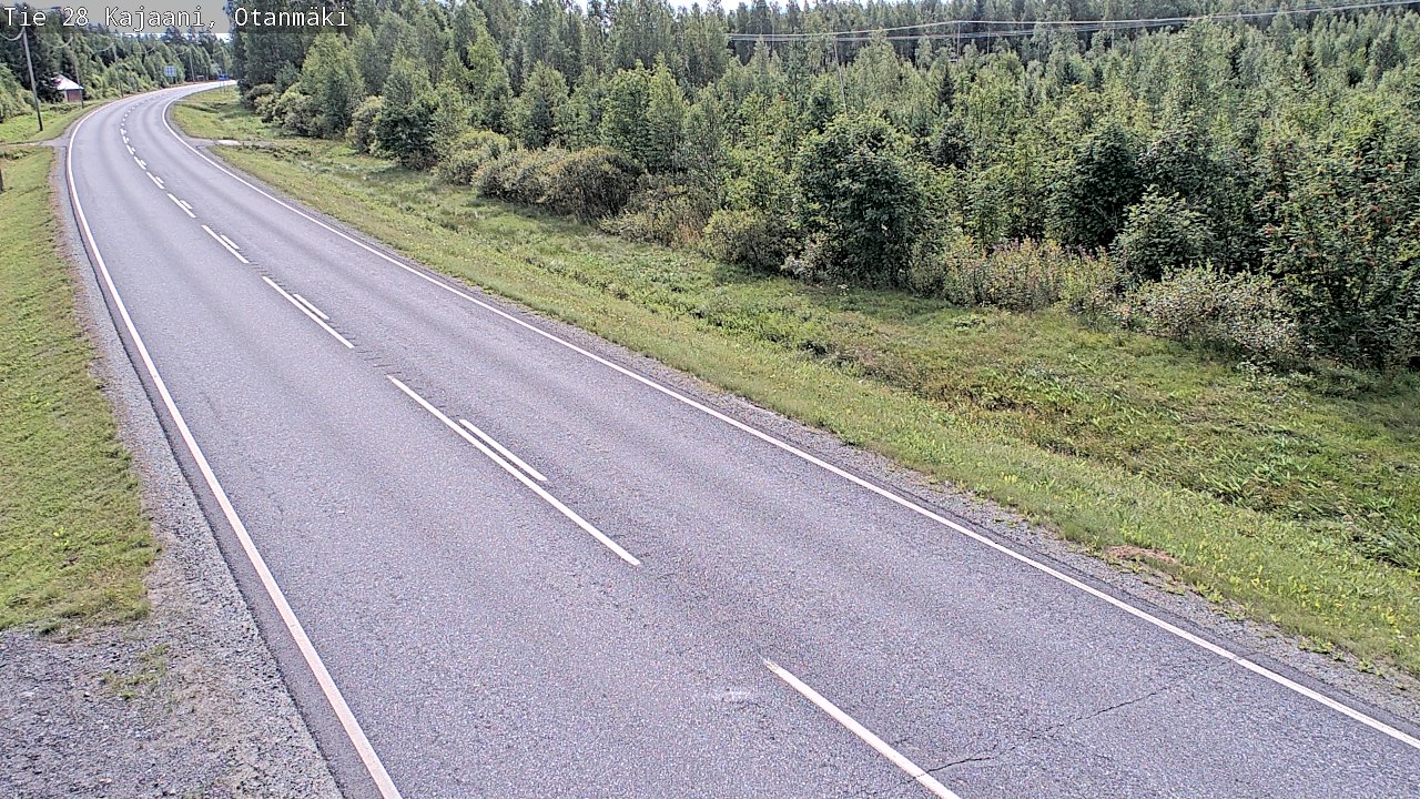 Kelikamerat Kuva Tie 28 Kajaani, Otanmäki, Kajaani, Kainuu