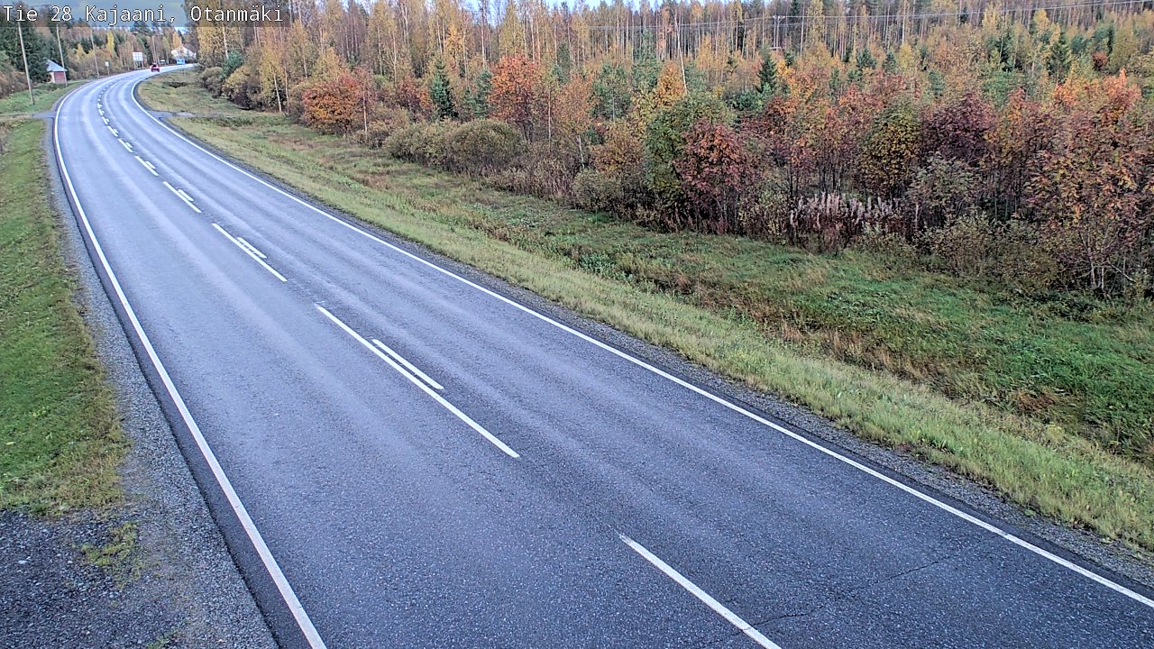 Kelikamerat Kuva Tie 28 Kajaani, Otanmäki, Kajaani, Kainuu