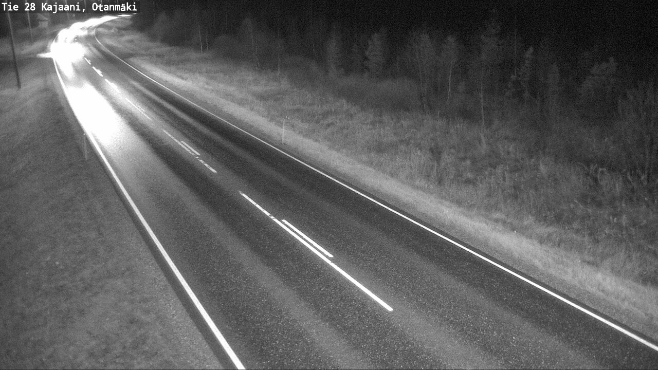 Weather Camera Image Väg 28 Kajana, Otanmäki, Kajaani, Kainuu