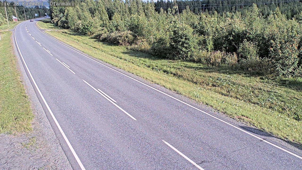 Kelikamerat Kuva Tie 28 Kajaani, Otanmäki, Kajaani, Kainuu