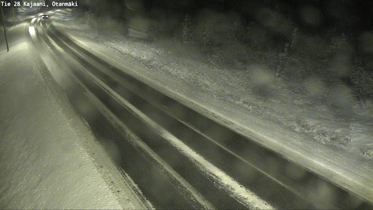 Weather Camera Image Väg 28 Kajana, Otanmäki, Kajaani, Kainuu
