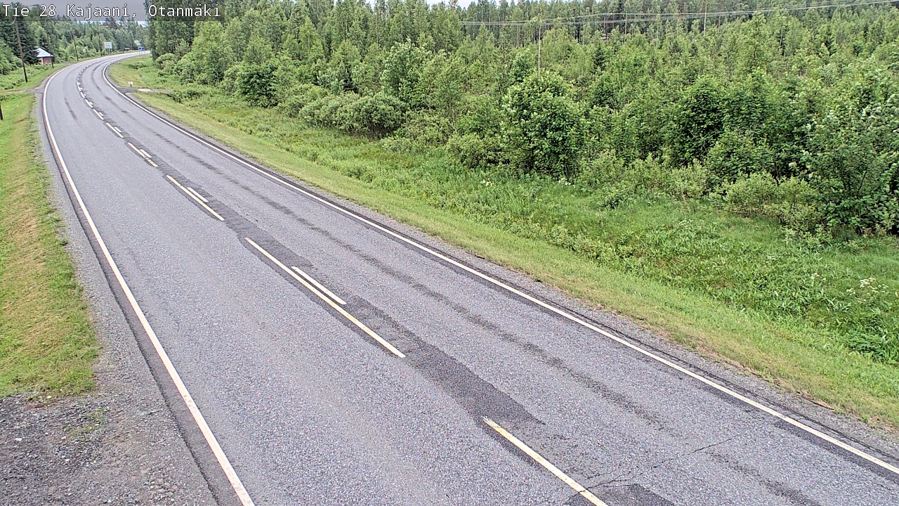 Weather Camera Image Road 28 Kajaani, Otanmäki, Kajaani, Kainuu