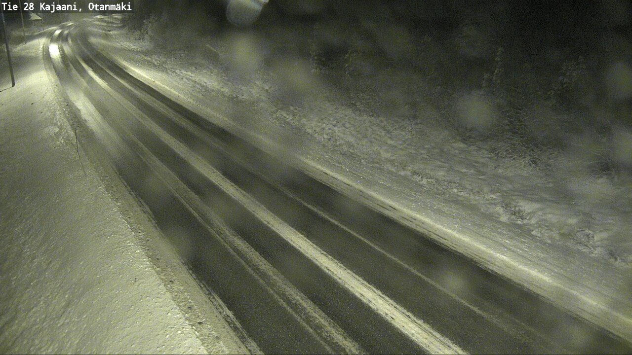 Weather Camera Image Väg 28 Kajana, Otanmäki, Kajaani, Kainuu