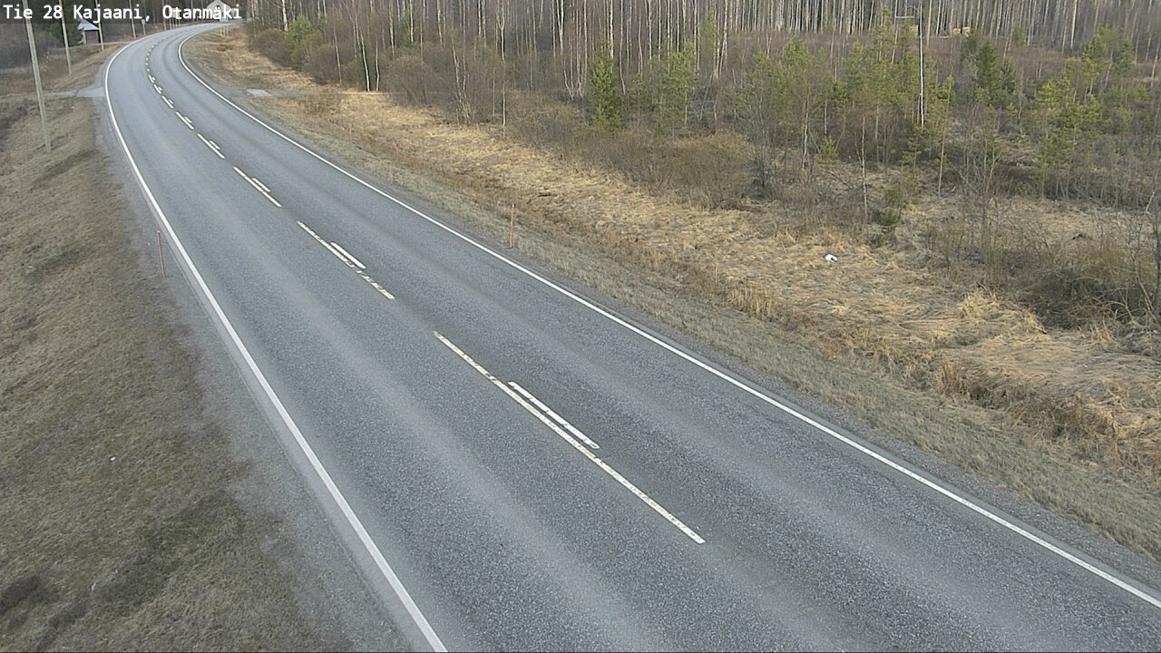 Kelikamerat Kuva Tie 28 Kajaani, Otanmäki, Kajaani, Kainuu