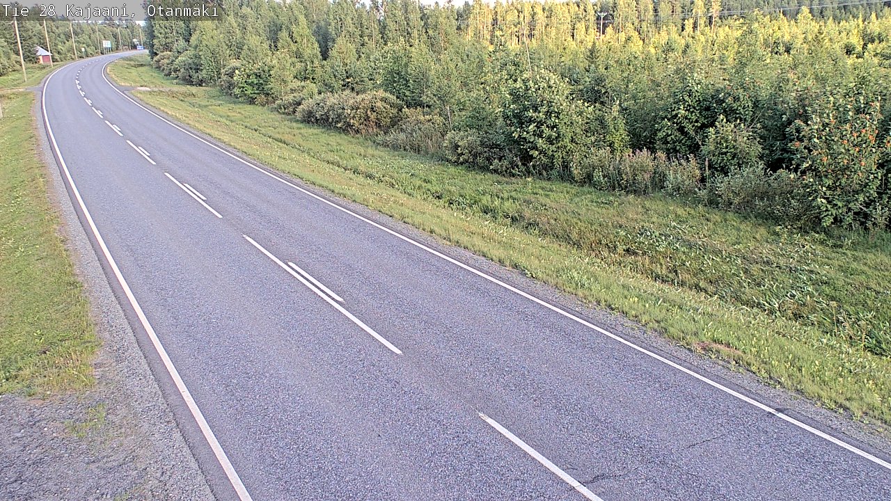Kelikamerat Kuva Tie 28 Kajaani, Otanmäki, Kajaani, Kainuu
