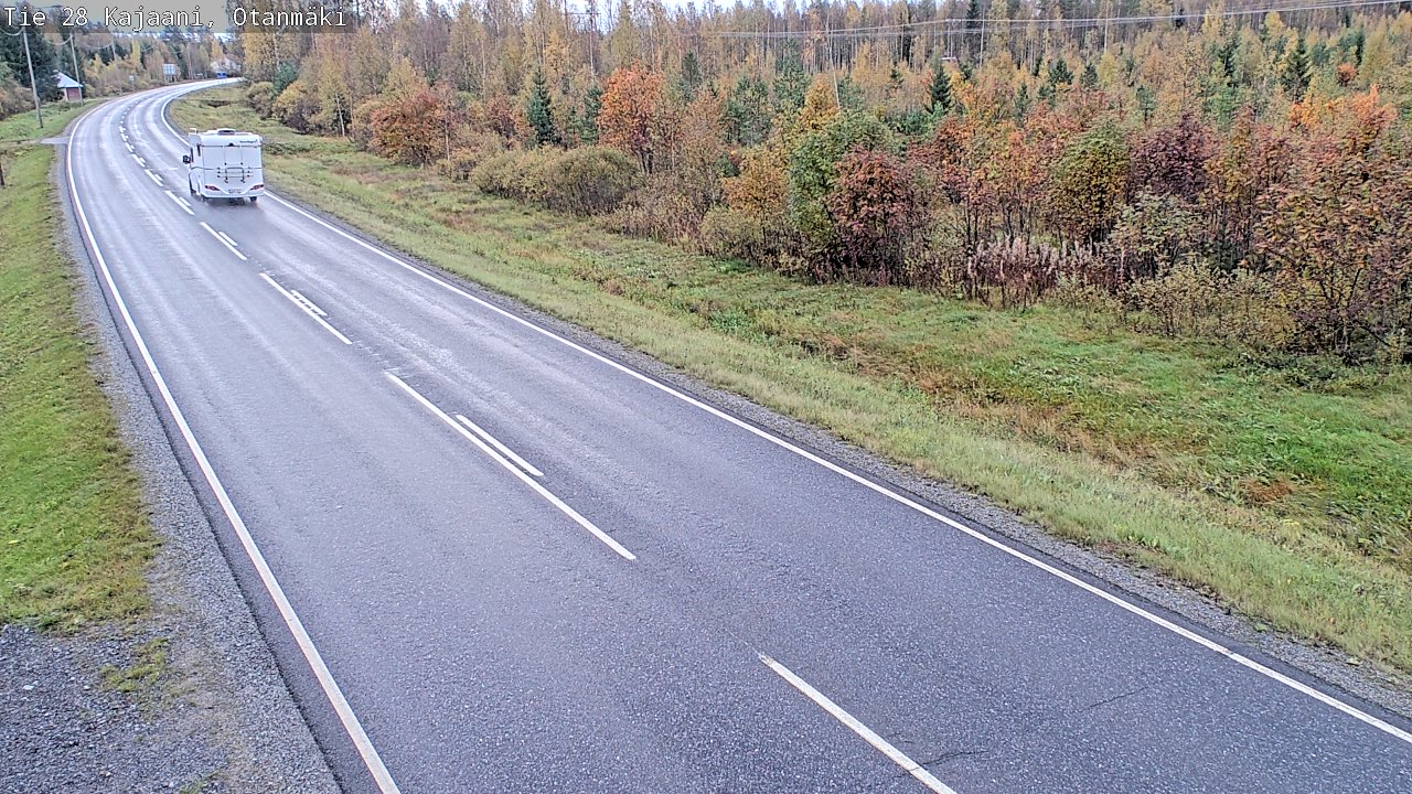 Kelikamerat Kuva Tie 28 Kajaani, Otanmäki, Kajaani, Kainuu