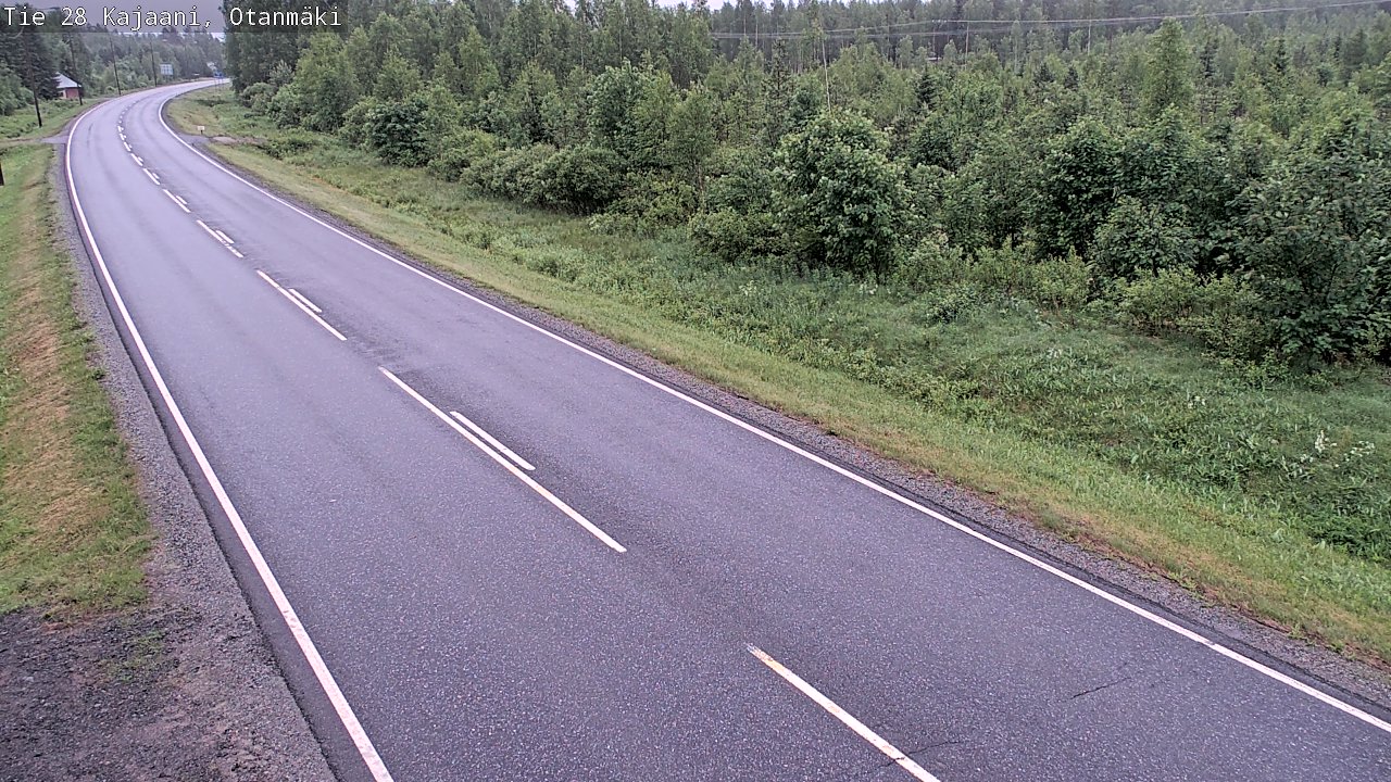 Kelikamerat Kuva Tie 28 Kajaani, Otanmäki, Kajaani, Kainuu