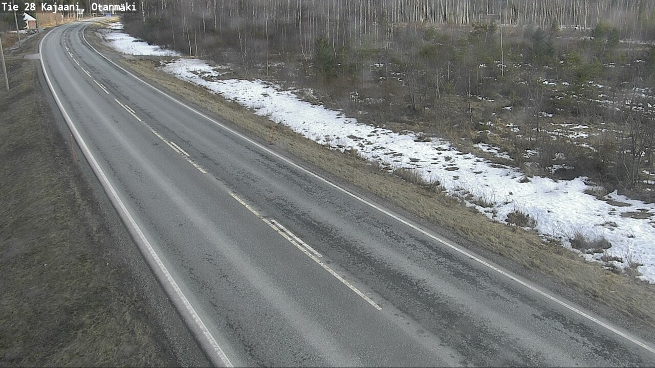Weather Camera Image Road 28 Kajaani, Otanmäki, Kajaani, Kainuu