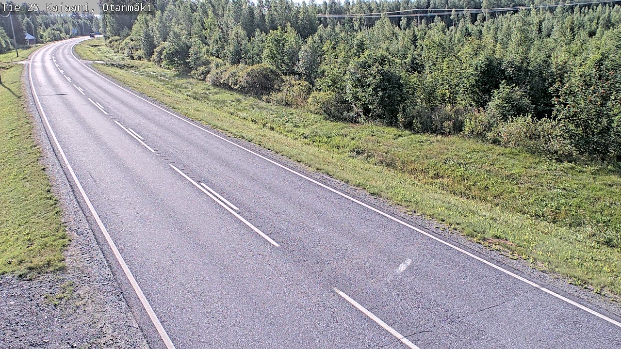 Kelikamerat Kuva Tie 28 Kajaani, Otanmäki, Kajaani, Kainuu