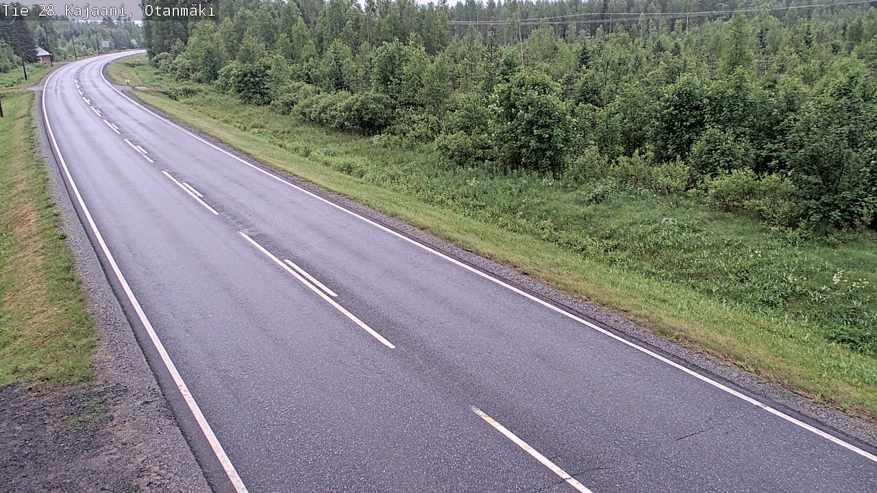 Kelikamerat Kuva Tie 28 Kajaani, Otanmäki, Kajaani, Kainuu