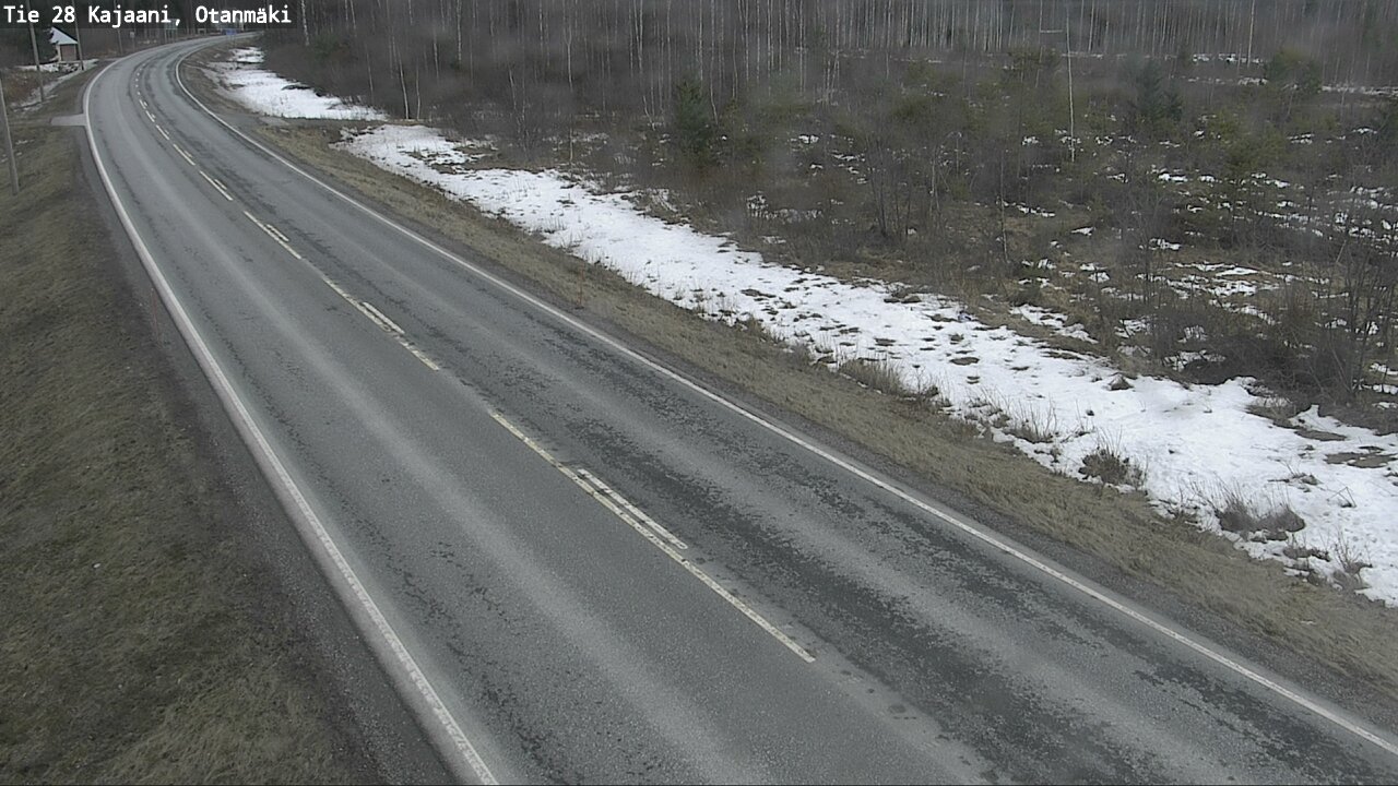 Weather Camera Image Road 28 Kajaani, Otanmäki, Kajaani, Kainuu