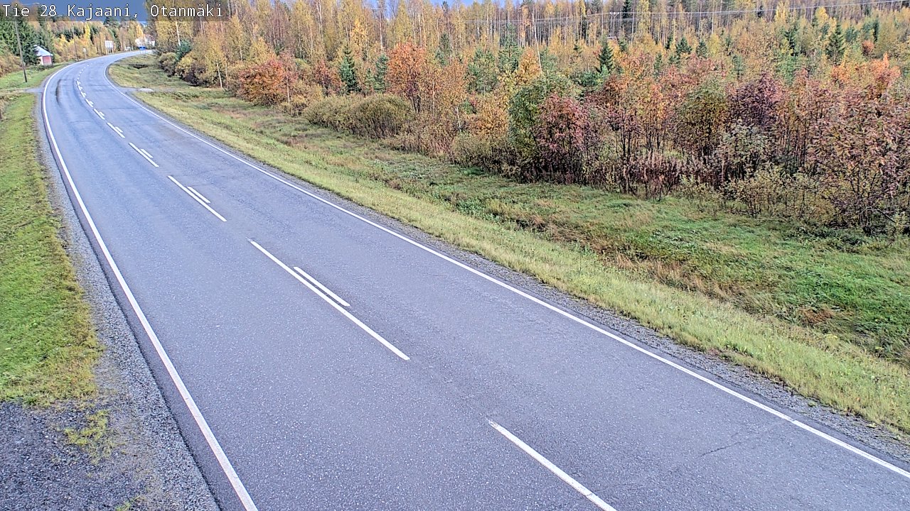 Kelikamerat Kuva Tie 28 Kajaani, Otanmäki, Kajaani, Kainuu