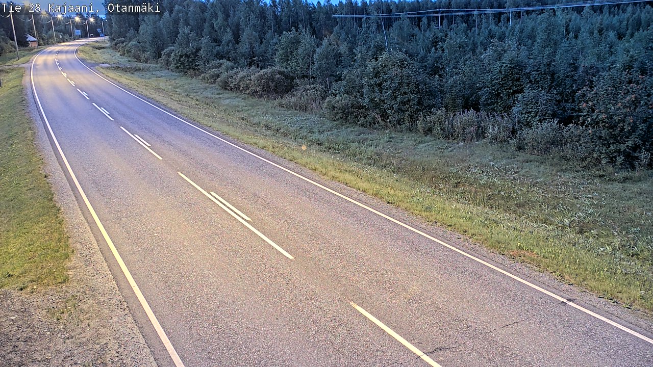 Kelikamerat Kuva Tie 28 Kajaani, Otanmäki, Kajaani, Kainuu
