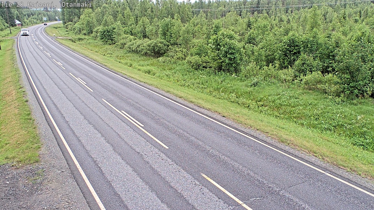 Weather Camera Image Road 28 Kajaani, Otanmäki, Kajaani, Kainuu