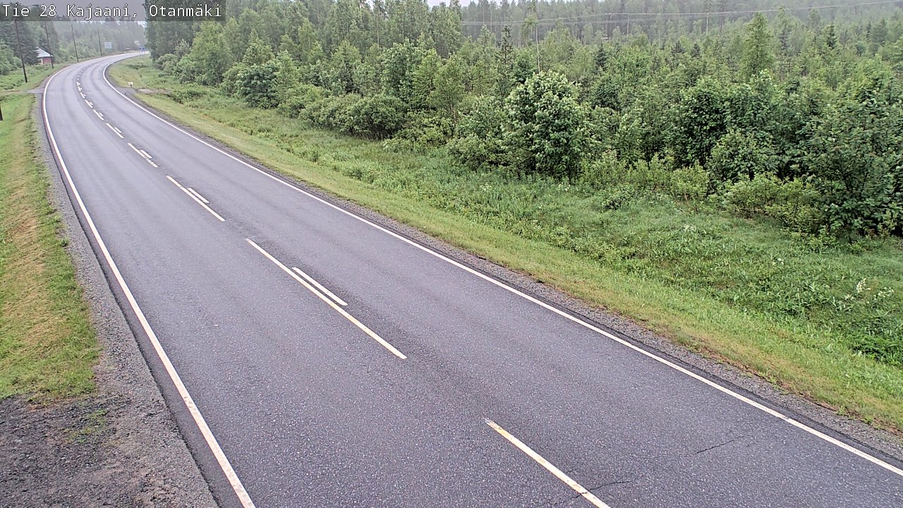 Kelikamerat Kuva Tie 28 Kajaani, Otanmäki, Kajaani, Kainuu