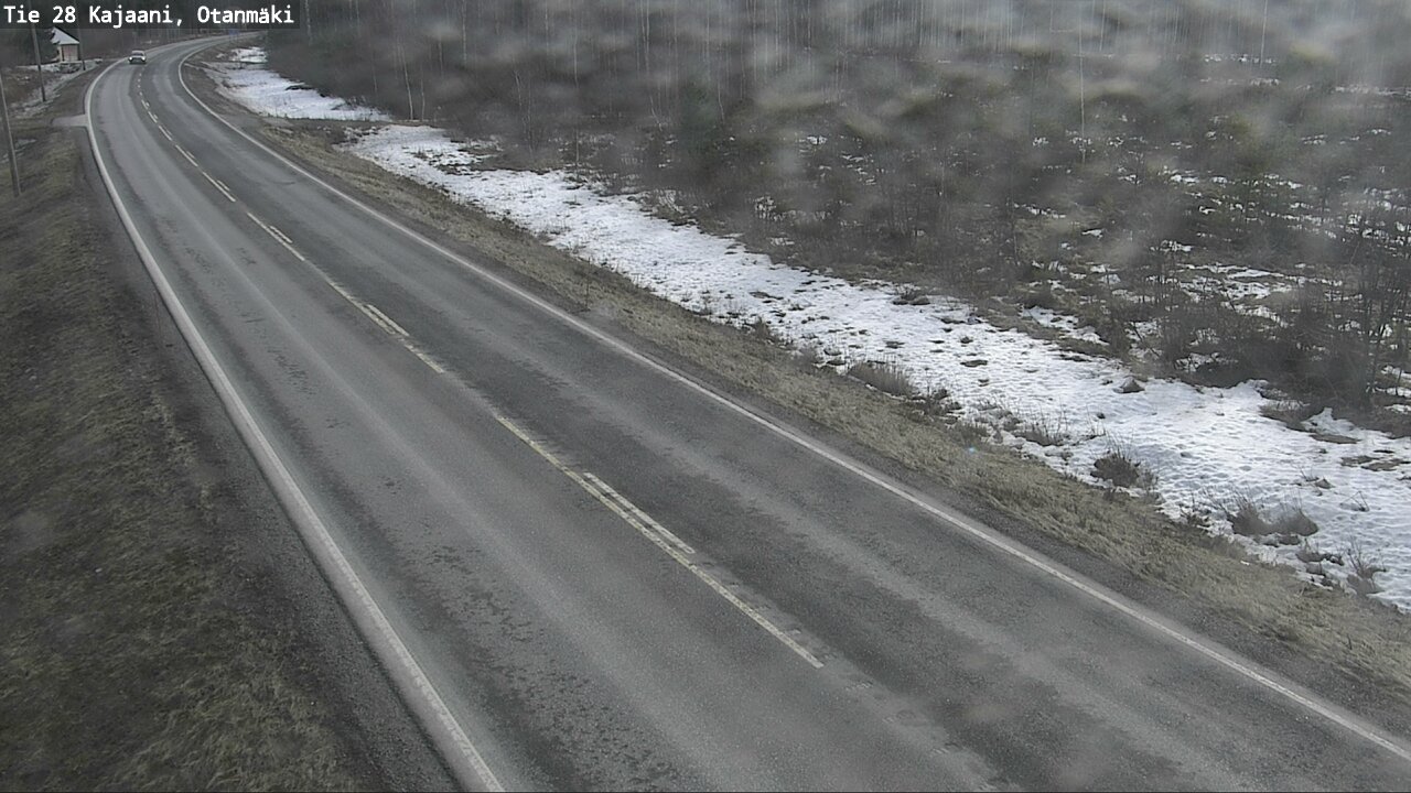 Weather Camera Image Road 28 Kajaani, Otanmäki, Kajaani, Kainuu