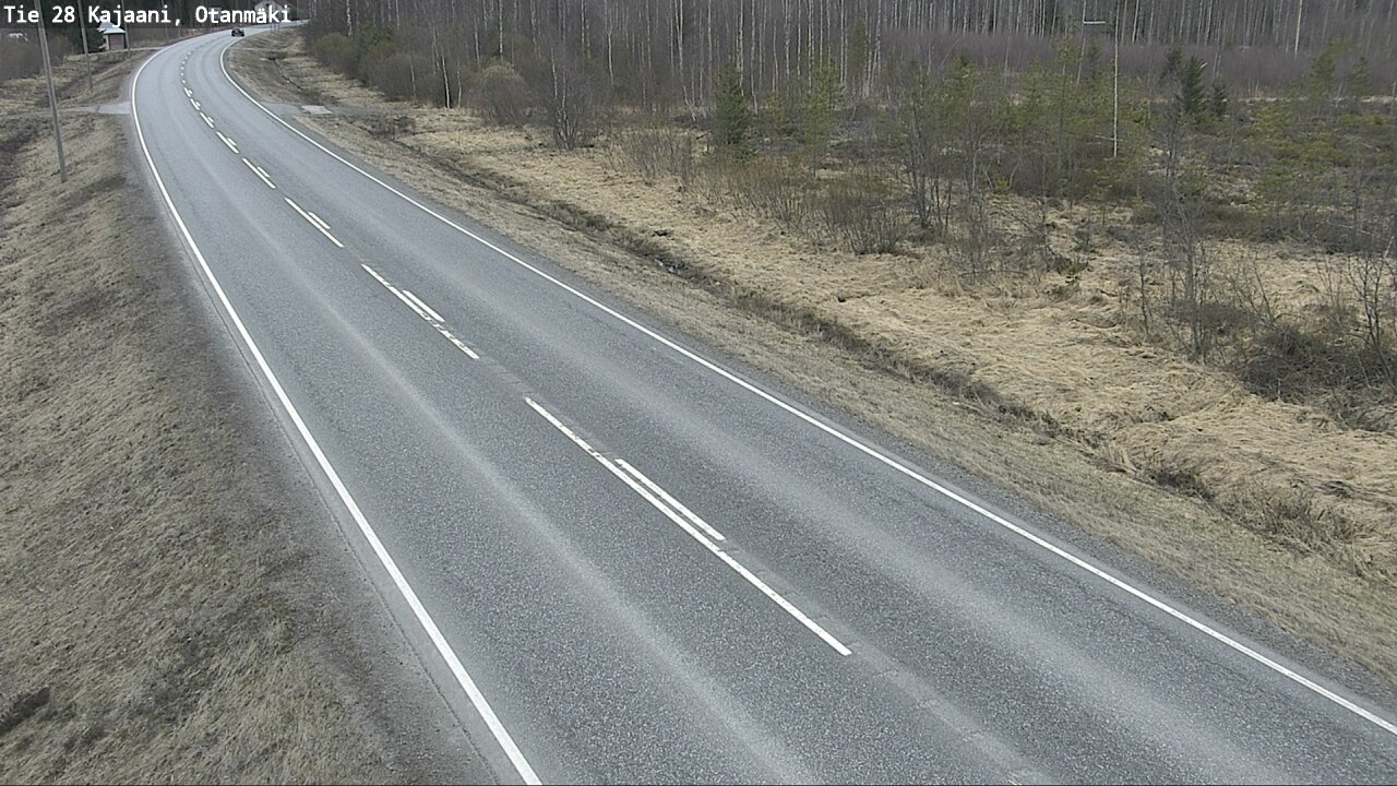 Kelikamerat Kuva Tie 28 Kajaani, Otanmäki, Kajaani, Kainuu