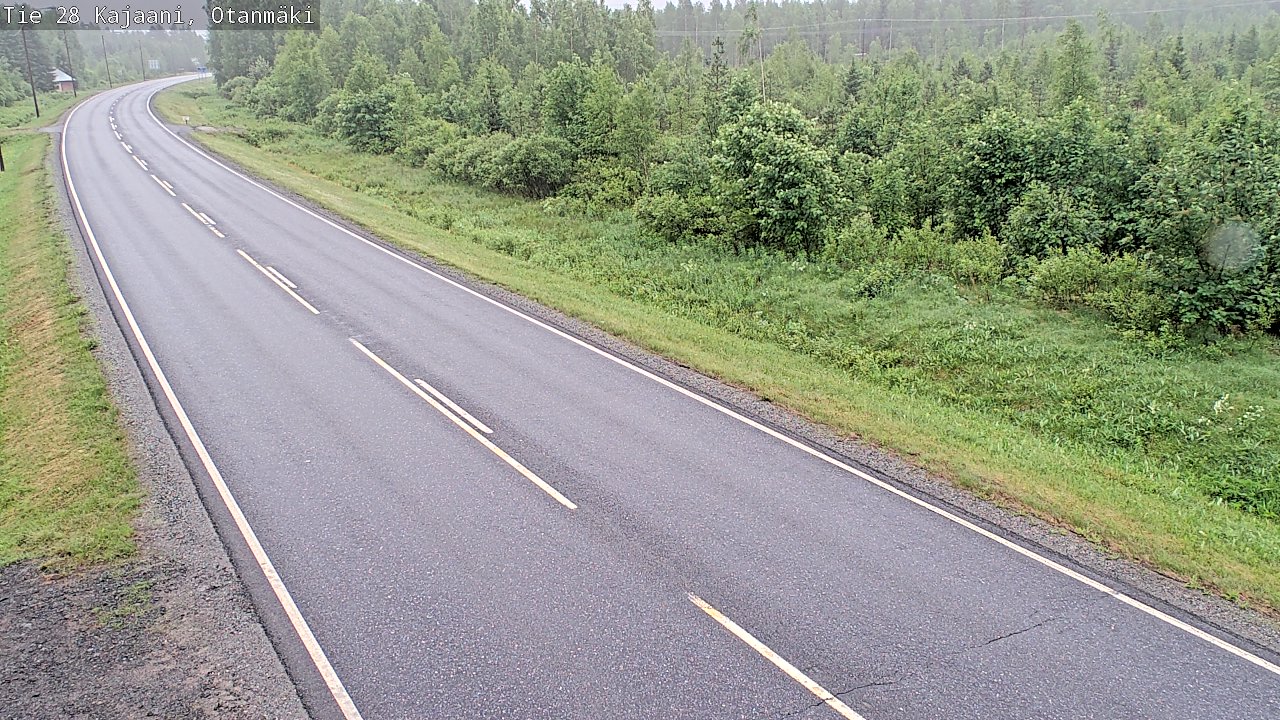Kelikamerat Kuva Tie 28 Kajaani, Otanmäki, Kajaani, Kainuu