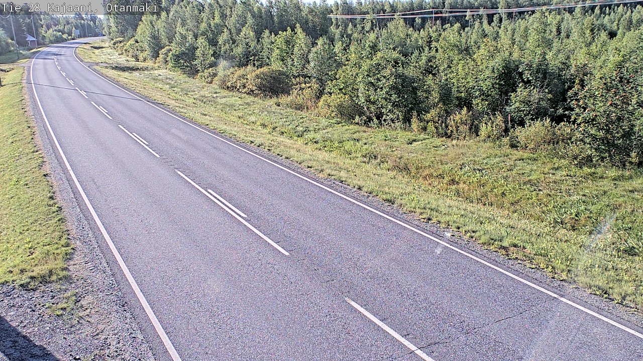 Kelikamerat Kuva Tie 28 Kajaani, Otanmäki, Kajaani, Kainuu
