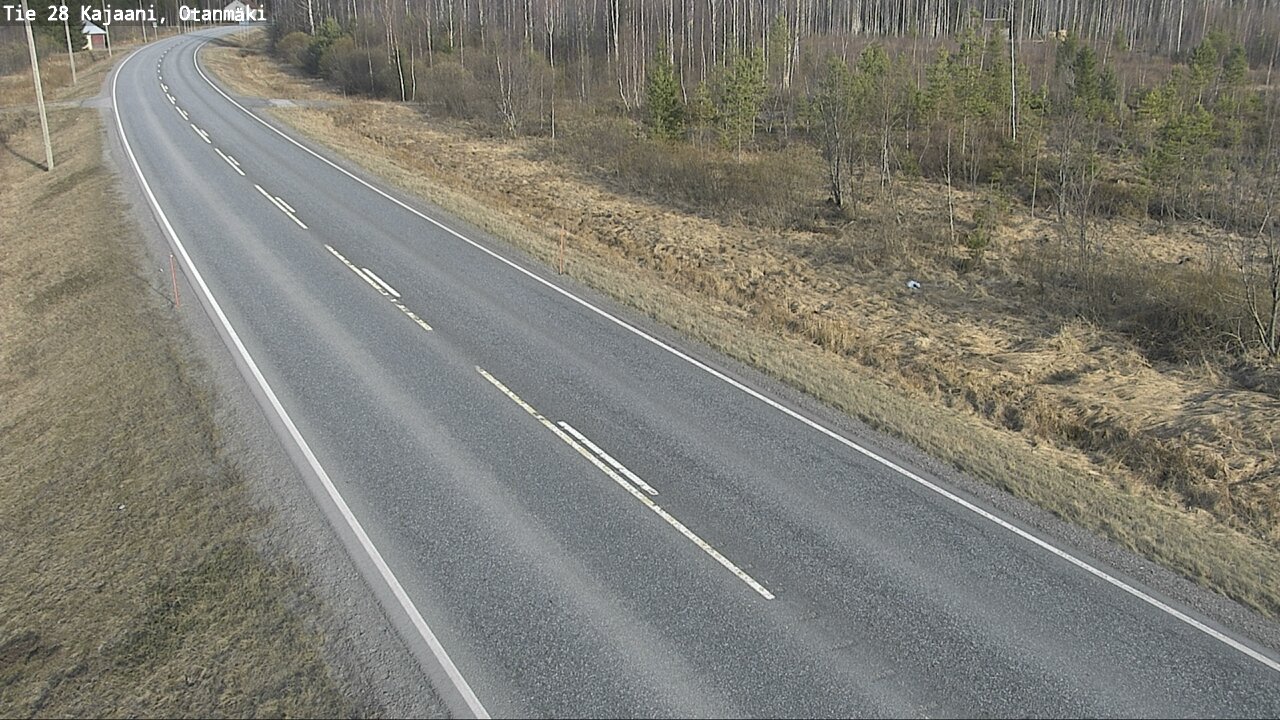 Kelikamerat Kuva Tie 28 Kajaani, Otanmäki, Kajaani, Kainuu