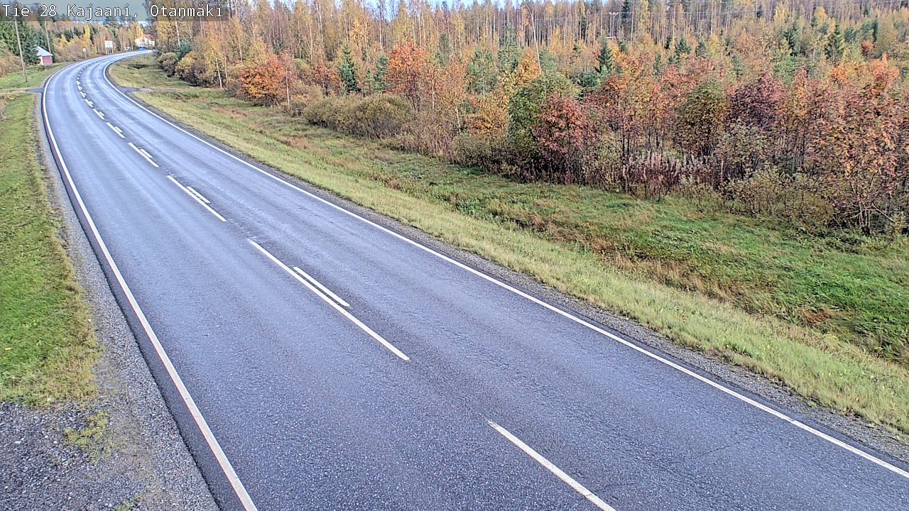 Kelikamerat Kuva Tie 28 Kajaani, Otanmäki, Kajaani, Kainuu