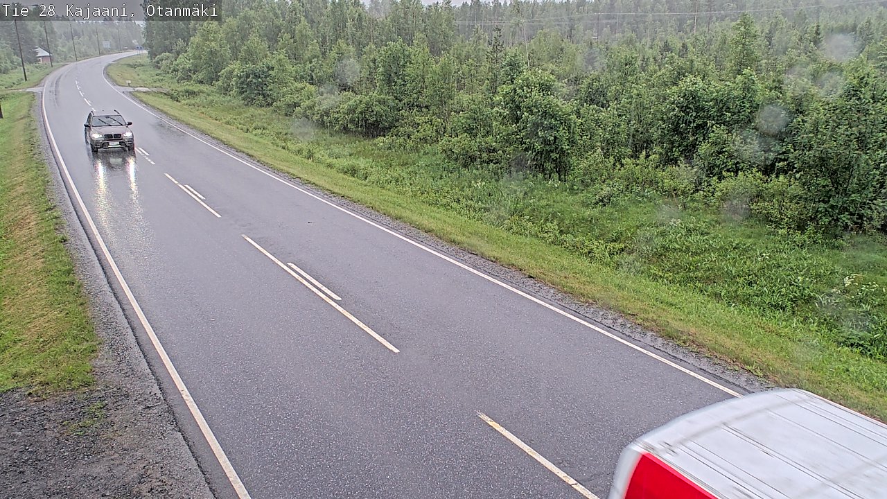Kelikamerat Kuva Tie 28 Kajaani, Otanmäki, Kajaani, Kainuu