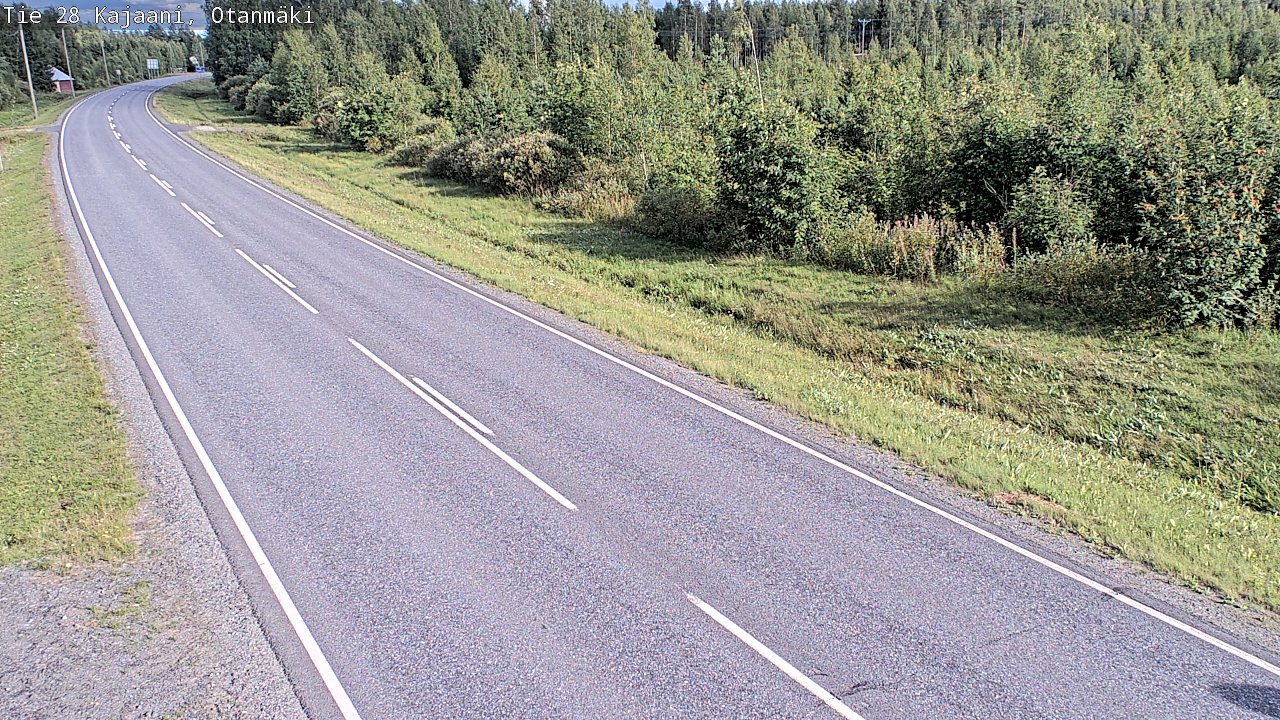 Kelikamerat Kuva Tie 28 Kajaani, Otanmäki, Kajaani, Kainuu