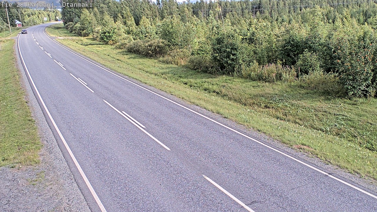 Kelikamerat Kuva Tie 28 Kajaani, Otanmäki, Kajaani, Kainuu