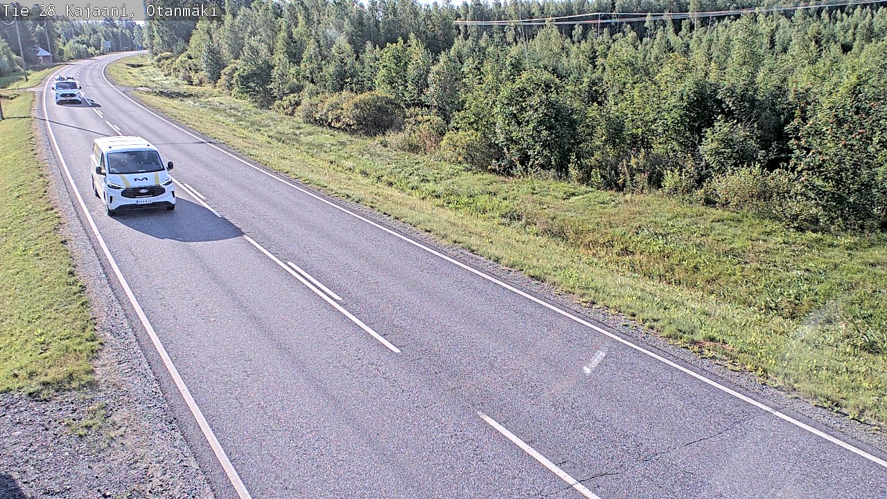 Kelikamerat Kuva Tie 28 Kajaani, Otanmäki, Kajaani, Kainuu