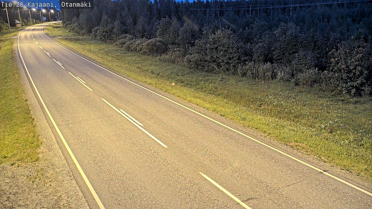 Kelikamerat Kuva Tie 28 Kajaani, Otanmäki, Kajaani, Kainuu