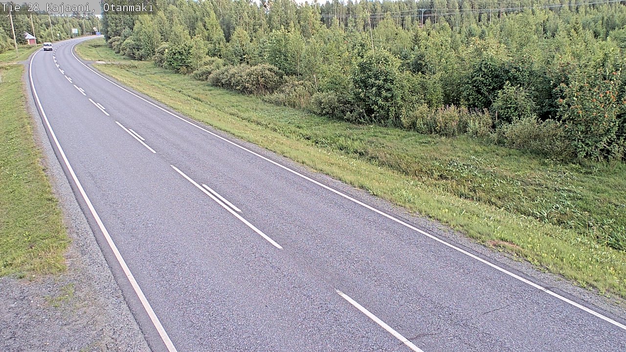 Kelikamerat Kuva Tie 28 Kajaani, Otanmäki, Kajaani, Kainuu