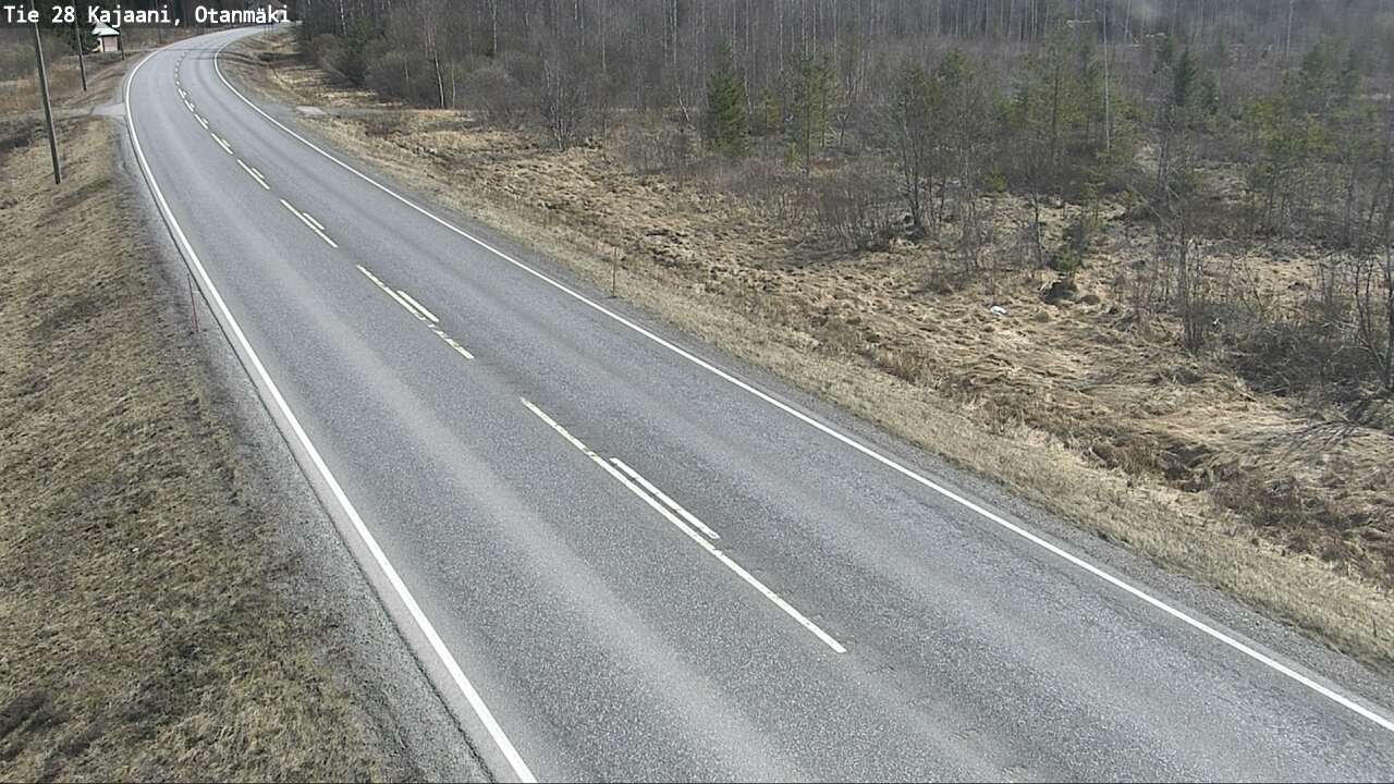 Kelikamerat Kuva Tie 28 Kajaani, Otanmäki, Kajaani, Kainuu