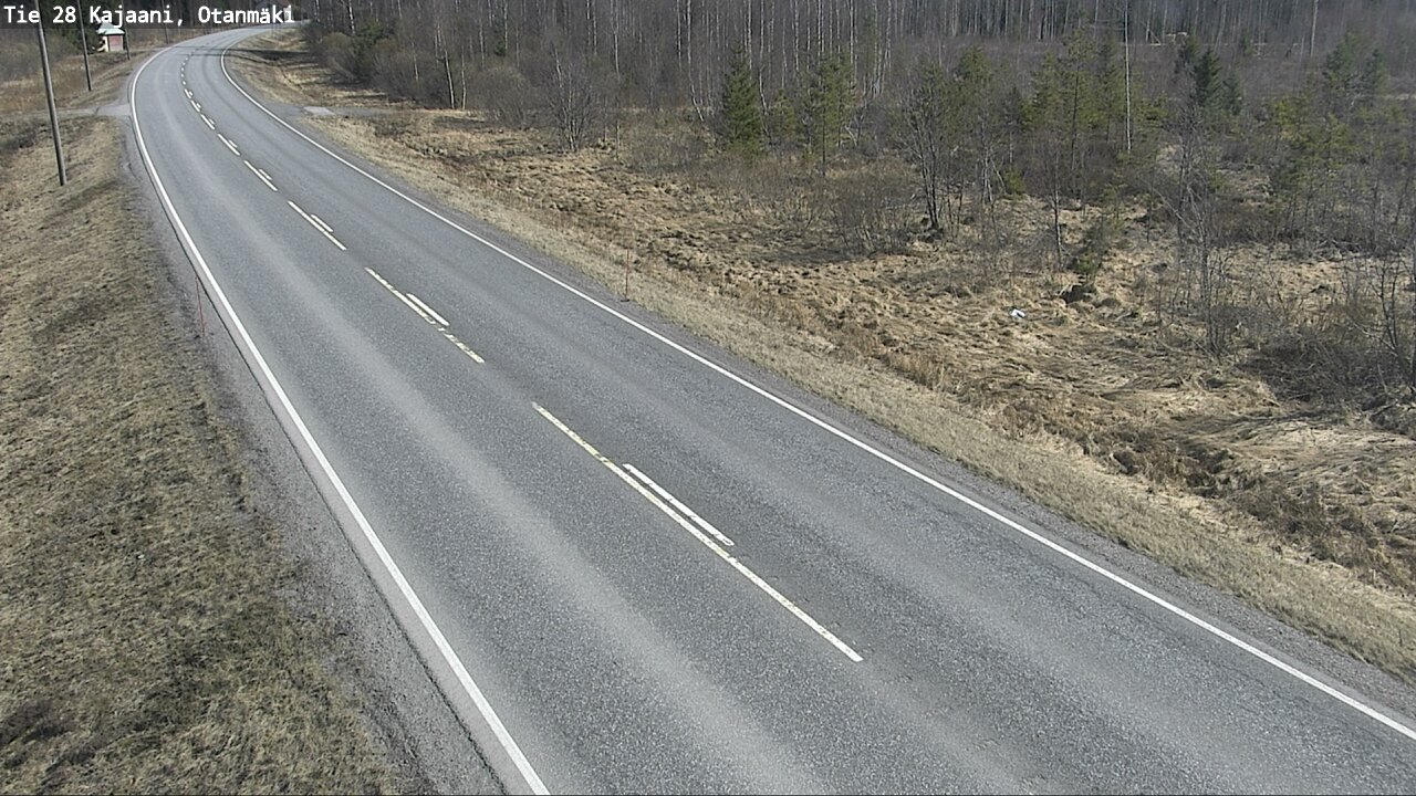 Kelikamerat Kuva Tie 28 Kajaani, Otanmäki, Kajaani, Kainuu