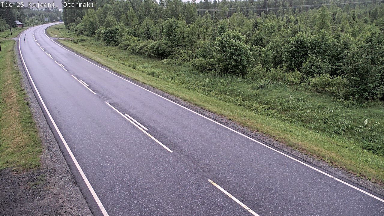 Kelikamerat Kuva Tie 28 Kajaani, Otanmäki, Kajaani, Kainuu